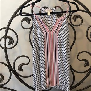 LOFT Striped Tank
